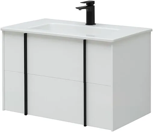 Тумба под умывальник подвесной Allen Brau Reality 80 белый 1.32005.WM