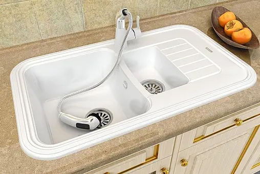 Мойка кухонная Ewigstein Antik A-R50 бежевый