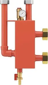 Гидрострелка 3 м³/час до 85 кВт 1½&quot;нг x 1½&quot;нг Wester 0-05-0300, 2