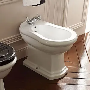 Биде напольное Kerasan Retro белый 102001*1, 3