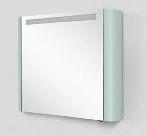 Шкаф-зеркало Am.Pm Sensation 80 L мятный M30MCL0801GG Шкаф-зеркало Am.Pm Sensation 80 L мятный M30MCL0801GG, 3