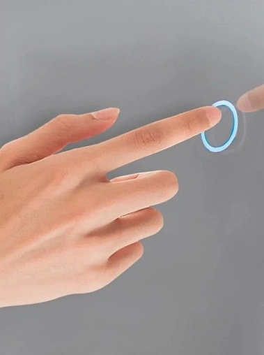 Зеркало с подсветкой Continent Silence Led 100 белый ЗЛП457