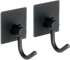 Крючок 2шт Fixsen Equipment чёрный матовый FX-560B Крючок 2шт Fixsen Equipment чёрный матовый FX-560B, 1