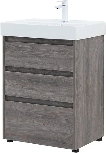 Тумба под умывальник напольная Aquanet Nova Lite 60 дуб рошелье 00302470