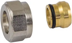 Концовка для медных труб М22x1.5 x 15мм Schlosser 602500002 Концовка для медных труб М22x1.5 x 15мм Schlosser 602500002, 1