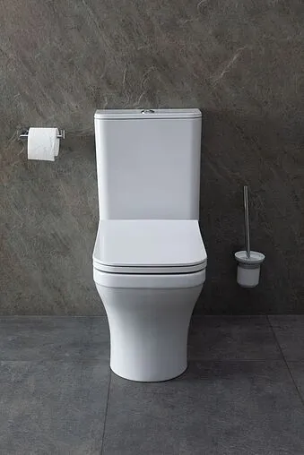 Унитаз-компакт безободковый Allen Brau Infinity белый 4.21012.20+4.XX000.20