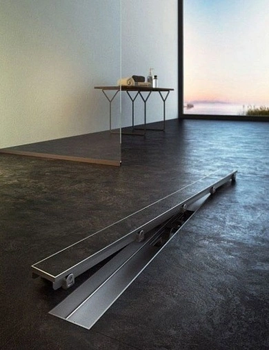 Решетка для лотка под плитку 1144мм AlcaPlast Floor-1150