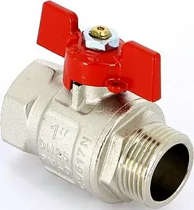 Кран шаровый 1"в x 1"н Uni-fitt 111T4000 Кран шаровый 1"в x 1"н Uni-fitt 111T4000, 1