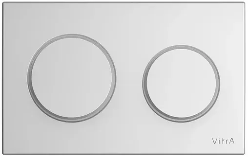 Клавиша смыва для унитаза VitrA Uno 730-0280EXP хром глянцевый
