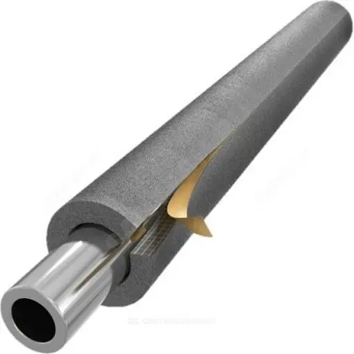Теплоизоляция для труб 42/13мм серая Energoflex Super SK EFXT042132SUSK