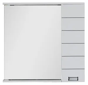 Шкаф-зеркало Aquanet Доминика 90 белый 171920 Шкаф-зеркало Aquanet Доминика 90 белый 171920, 5