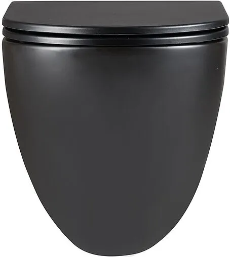 Унитаз подвесной безободковый Lemark Glazer Торнадо 3.0 черный матовый 9612004