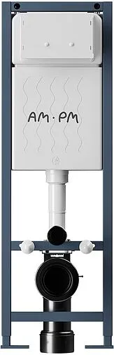 Инсталляция для подвесного унитаза Set 4 в 1 Am.Pm ErgoFit I012711.0301 с кнопкой белый глянцевый Инсталляция для подвесного унитаза Set 4 в 1 Am.Pm ErgoFit I012711.0301 с кнопкой белый глянцевый