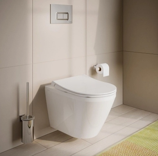 Унитаз подвесной безободковый VitrA Integra Round Rim-Ex белый 7041B003-0075