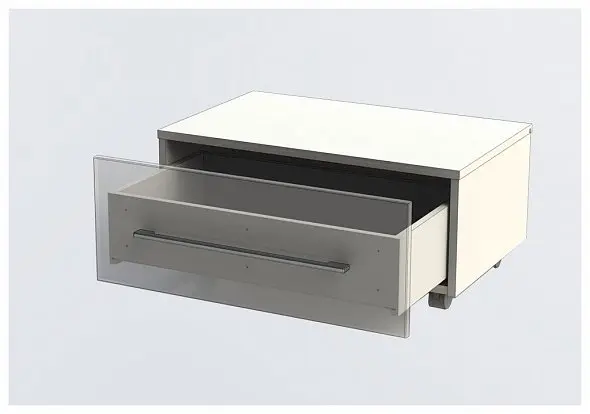 Тумба подкатная Aquanet Нота 58 чёрный 00170731 Тумба подкатная Aquanet Нота 58 чёрный 00170731, 3