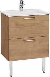 Тумба-умывальник напольная VitrA Mia 60 золотой дуб 67270 Тумба-умывальник напольная VitrA Mia 60 золотой дуб 67270, 1