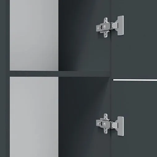 Шкаф-пенал подвесной Am.Pm Gem 30 R графит матовый M90CHR0306GM