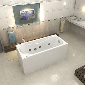 Панель для ванны фронтальная Bas Верона 150 белый Э 00009 Панель для ванны фронтальная Bas Верона 150 белый Э 00009, 2