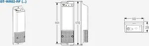 Коммутационный радиомодуль 1 зона НЗ 230В WATTS BT-WR02-RF LIVE 10036926, 2