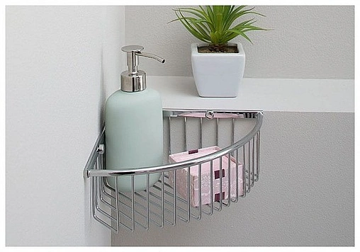 Полка Aquanet хром 8163