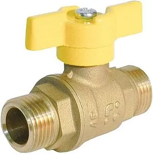 Кран шаровый для газа ½"н x ½"н БАЗ 11б27п БАЗ.А12.1.15.40 Кран шаровый для газа ½"н x ½"н БАЗ 11б27п БАЗ.А12.1.15.40, 1