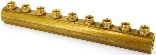 Коллектор распределительный проходной 9 отводов 1¼&quot;в/в x ¾&quot;ек Tiemme 1970061