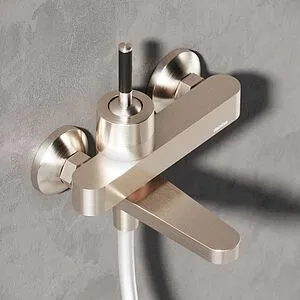 Смеситель для ванны Damixa Arc никель 291000200 Смеситель для ванны Damixa Arc никель 291000200, 4