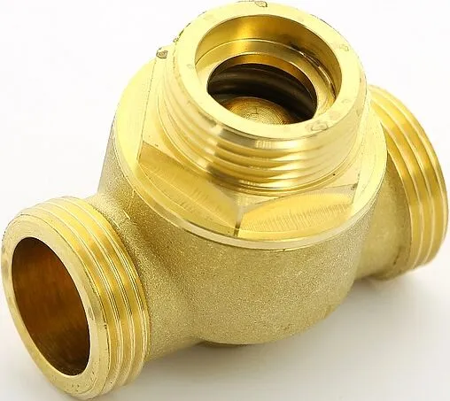 Трехходовой термостатический антиконденсационный клапан 1&quot; Kvs 6.5 Uni-Fitt 359G6074