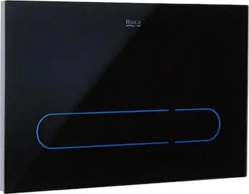 Клавиша смыва для унитаза сенсорная Roca EP-1 890102008 стекло/черный