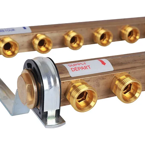 Группа коллекторная распределительная 8 отводов 1&quot;в/в x ¾&quot;ек Watts HKV/A 10004550