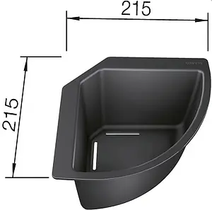 Коландер Blanco черный 235866 Коландер Blanco черный 235866, 2