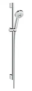 Душевая стойка Hansgrohe Crometta 100 Multi 3jet 90см хром/белый 26656400 Душевая стойка Hansgrohe Crometta 100 Multi 3jet 90см хром/белый 26656400, 1