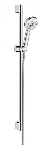 Душевая стойка Hansgrohe Crometta 100 Multi 3jet 90см хром/белый 26656400