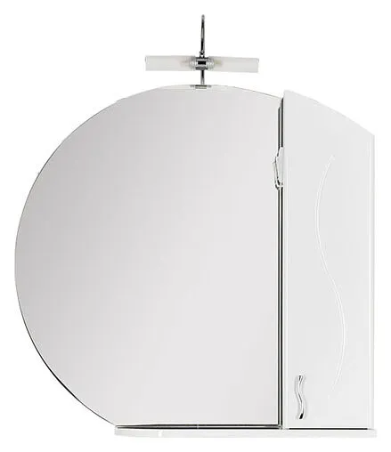 Шкаф-зеркало Aquanet Моника 85 R белый 00186775