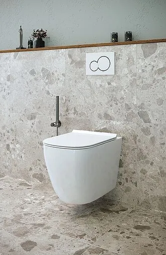 Унитаз подвесной безободковый Logan L1W белый 00261951