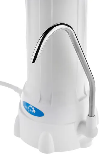 Водоочиститель стационарный настольный для мягкой воды Гейзер-1 У Евро 63015 белый Водоочиститель стационарный настольный для мягкой воды Гейзер-1 У Евро 63015 белый