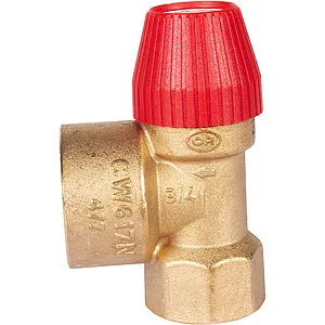 Клапан предохранительный ¾" 3 бар Stout SVS-0010-003020 Клапан предохранительный ¾" 3 бар Stout SVS-0010-003020, 5