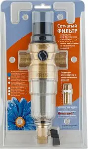 Фильтр тонкой очистки воды с редуктором давления ½"в x ½"в Atoll FK06-½A ATEFIN066 Фильтр тонкой очистки воды с редуктором давления ½"в x ½"в Atoll FK06-½A ATEFIN066, 2