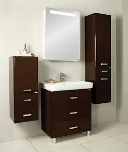 Тумба-умывальник напольная Aquaton Америна 80 H тёмно-коричневый 1A1694K1AM430 Тумба-умывальник напольная Aquaton Америна 80 H тёмно-коричневый 1A1694K1AM430, 4