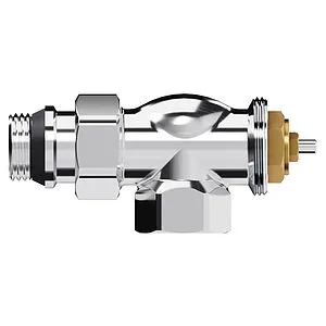 Комплект вентилей терморегулирующих осевых ½" в/н Royal Thermo Design хром RATVDO11212CH Комплект вентилей терморегулирующих осевых ½" в/н Royal Thermo Design хром RATVDO11212CH, 5