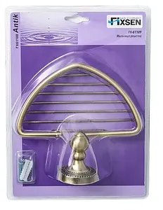 Мыльница Fixsen Antik бронза FX-61109 Мыльница Fixsen Antik бронза FX-61109, 2