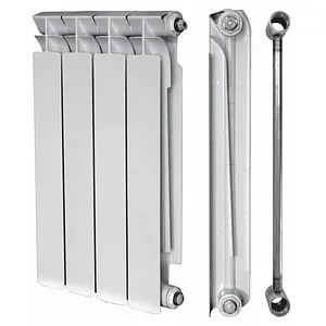 Радиатор биметаллический 8 секций Tenrad 350/80 TNRD.BM 35/8, 2