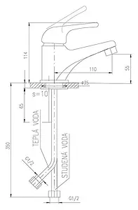 Смеситель для раковины Rav Slezak Junior SAJ026.5 Смеситель для раковины Rav Slezak Junior SAJ026.5, 2