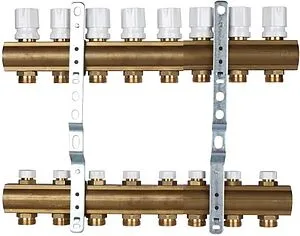 Группа коллекторная без расходомеров 8 отводов 1"в/в x ¾"ек Luxor CD 468/8 15552708 Группа коллекторная без расходомеров 8 отводов 1"в/в x ¾"ек Luxor CD 468/8 15552708, 3