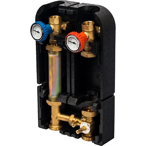 Насосный модуль с 3-х ходовым смесительным клапаном 1½"н х 1"в Stout SDG-0007-002501 без насоса Насосный модуль с 3-х ходовым смесительным клапаном 1½"н х 1"в Stout SDG-0007-002501 без насоса