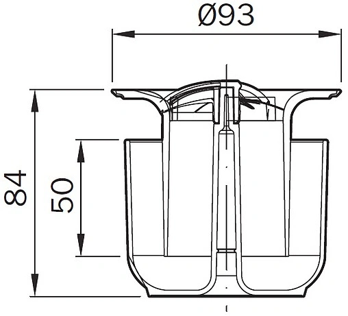 Сифон с сухим затвором ACO Easyflow 2000.00.06 Сифон с сухим затвором ACO Easyflow 2000.00.06