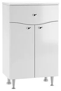 Комод напольный Айсберг Волна 50 белый DA1001K, 1