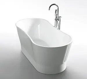 Ванна акриловая отдельностоящая BelBagno 165x73 BB406-1650-730, 3