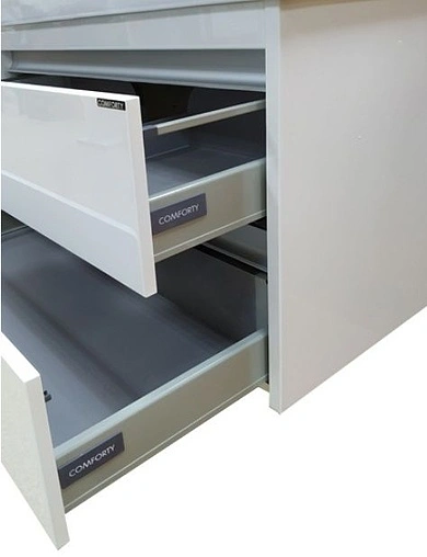 Тумба-умывальник подвесная Comforty Дублин 90 белый