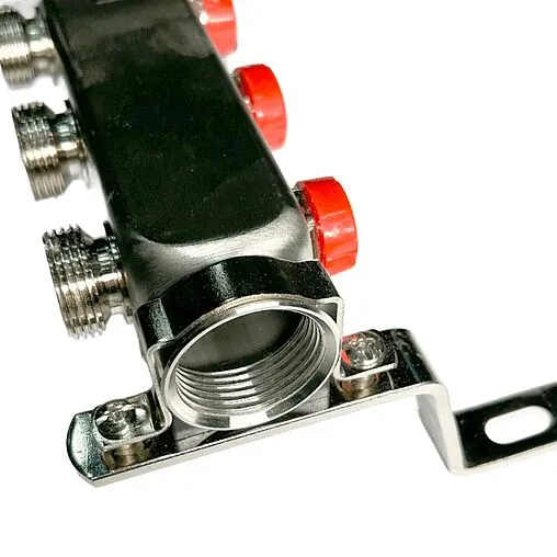 Группа коллекторная без расходомеров 4 отвода 1&quot;в/в x ¾&quot;ек Uni-fitt TECHNO 451W4304